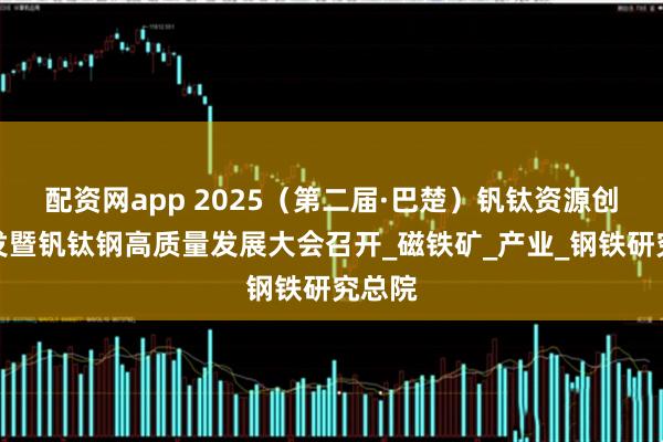 配资网app 2025（第二届·巴楚）钒钛资源创新开发暨钒钛钢高质量发展大会召开_磁铁矿_产业_钢铁研究总院